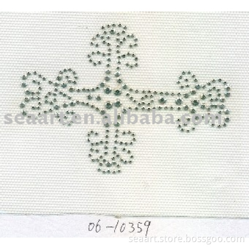 Cross Rhinestone
